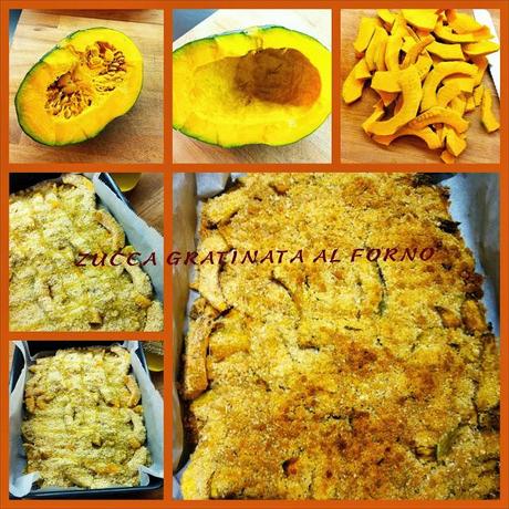 ZUCCA GRATINATA AL FORNO