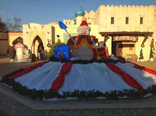 Allestimento Natale Gardaland 2013