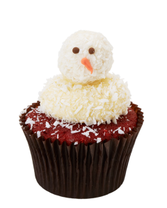 Red Velvet Snowman