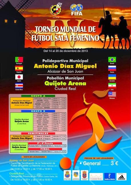 Mondiale Futsal Femminile - Spagna 14-20 dicembre 2013