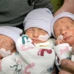 Tre gemelle uguali nascono in California02