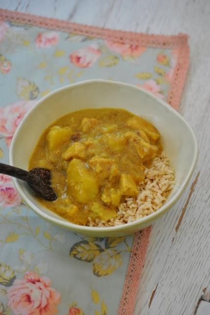 Curry di tofu e verdure