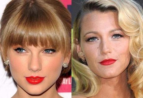 il trucco di Taylor Swift e Blake Lively