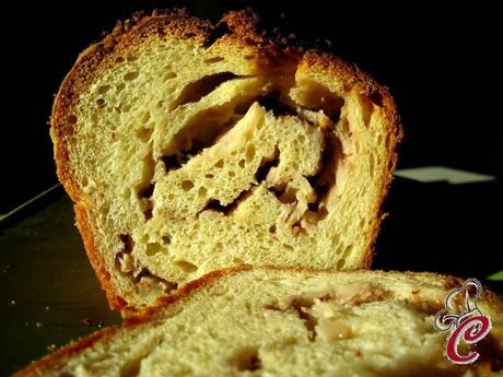 Panbrioche sfogliato alle mele annurche e il pensiero che si sofferma, poi corre lontano