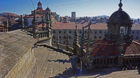 La visita ai tetti della Cattedrale di Santiago de Compostela: le piazze, le guglie, la Città della Cultura