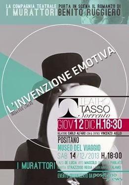 L'INVENZIONE EMOTIVA al Teatro Tasso di Sorrento