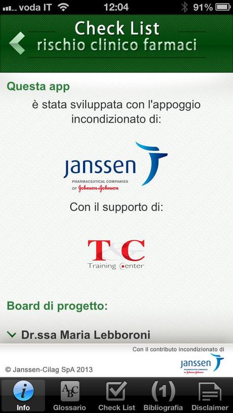 Checklist, l’app per la gestione del rischio clinico da farmaci