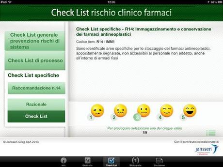 Checklist, l’app per la gestione del rischio clinico da farmaci