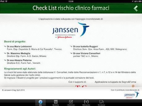 Checklist, l’app per la gestione del rischio clinico da farmaci