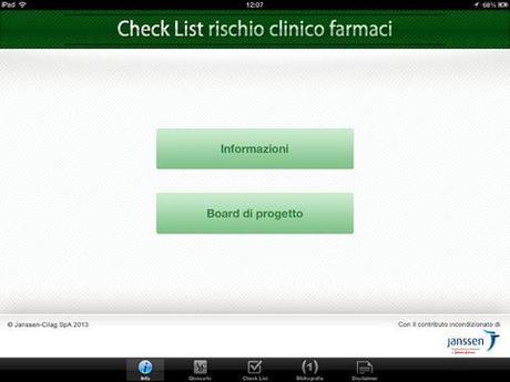 Checklist, l’app per la gestione del rischio clinico da farmaci