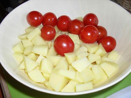 pasta patate e provolone