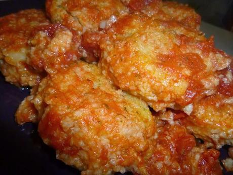 polpette di pane al pomodoro