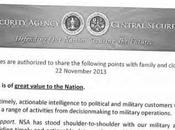 NSA: punti dipendenti sono autorizzati parlare amici parenti documento novembre 2013