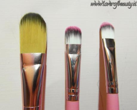 [Review] Fräulein3°8: Pink Candy Brushes set