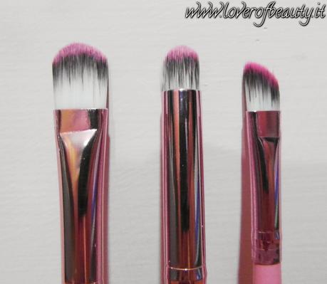 [Review] Fräulein3°8: Pink Candy Brushes set