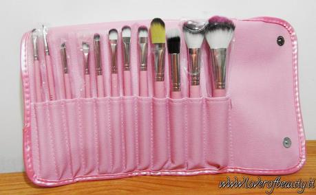 [Review] Fräulein3°8: Pink Candy Brushes set