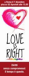 Love is Right : il cinema italiano sostiene i diritti senza compromessi‏ si terrà sabato 7 dicembre 2013