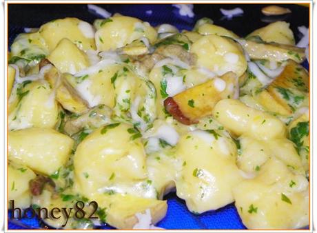 GNOCCHI DI ZUCCA E PATATE AI PORCINI