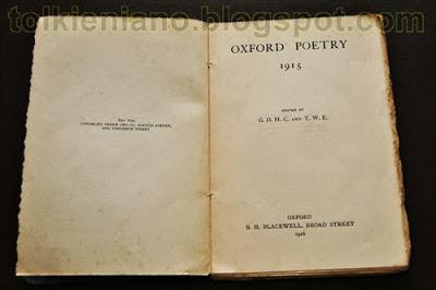 Goblin Feet di Tolkien in Oxford Poetry, 1915