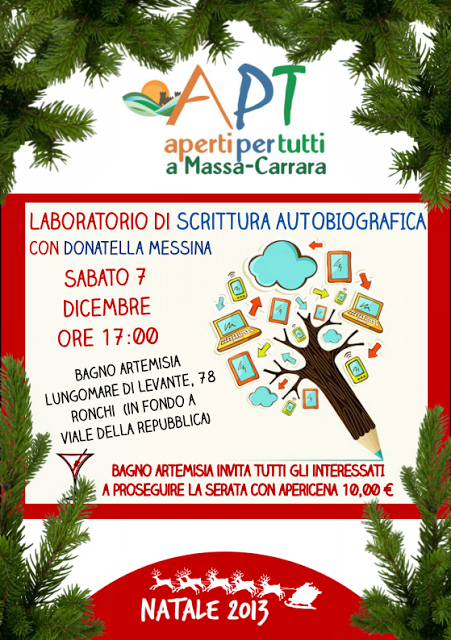 Laboratorio di Scrittura Autobiografica con Donatella Messina