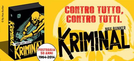 Una ristampa antologica per festeggiare i 50 anni di Kriminal Mondadori Comics Magnus Kriminal Giovanni Romanini 