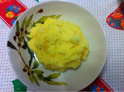 Polenta al sugo con carne macinata