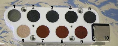 CuriosityChemCam calibration target