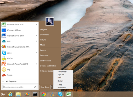 windows 8 stardock2 Stardock Start8: Il miglior programma per avere il vero pulsante Start su Windows 8 e Windows 8.1