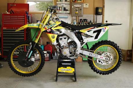 Suzuki RM-Z 450 J.Stewart Team Yoshimura Suzuki 2013