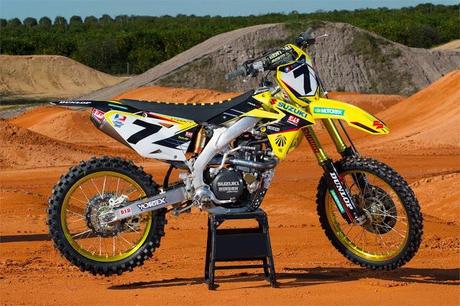 Suzuki RM-Z 450 J.Stewart Team Yoshimura Suzuki 2013