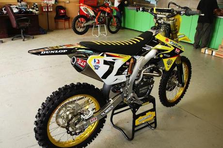 Suzuki RM-Z 450 J.Stewart Team Yoshimura Suzuki 2013