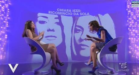 Chiara Iezzi a Verissimo racconta la separazione da Paola: non ci parliamo da 4 mesi