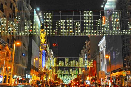 luci di natale a madrid 2