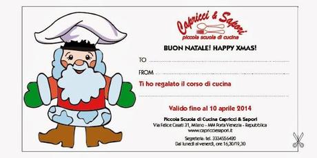 Cosa ti regalo a Natale? Un corso di cucina. Ma anche un buon barattolo di miele