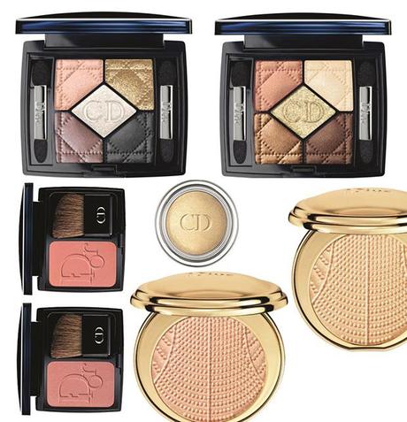 Dior Golden Winter collezione make up Natale