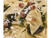 Ricette primi: maltagliati spinaci ricotta salata