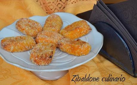 Crocchette di zucca al forno