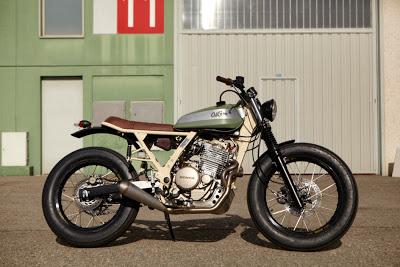 Honda 650 Dominator Street Tracker by CRD