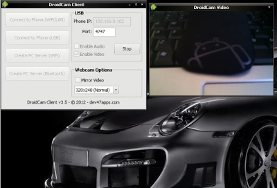 droid cam Come trasformare smartphone e tablet Android in webcam per PC