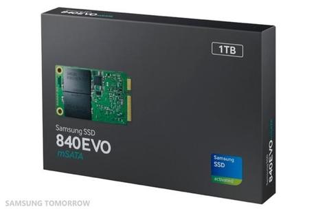 Samsung 840EVO: Ecco il primo SSD mSATA da 1 TB!!!