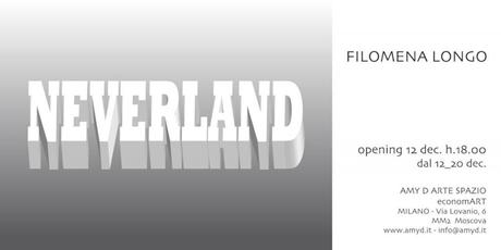 NEWS. Amy-d Arte Spazio: con preghiera di segnalazione mostra “Neverland”