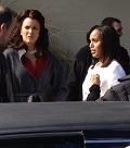 “Scandal 3”: La First Lady e Olivia Pope fotografate sul set