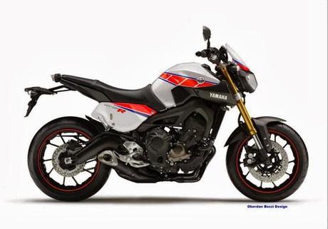 Design Corner - Yamaha MT-09 R by Oberdan Bezzi