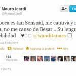 Mauro Icardi: “Wanda Nara, la sua lingua è la mia debolezza”