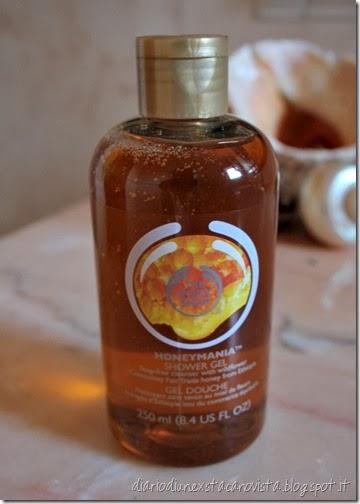 the body shop honeymania shower gel