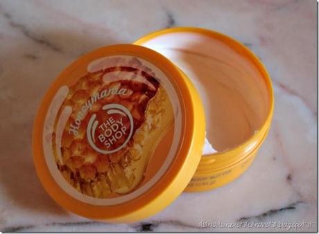 the body shop honeymania body butter