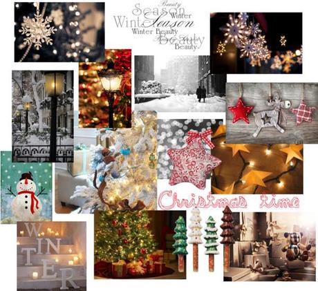 Christmas time moodboard