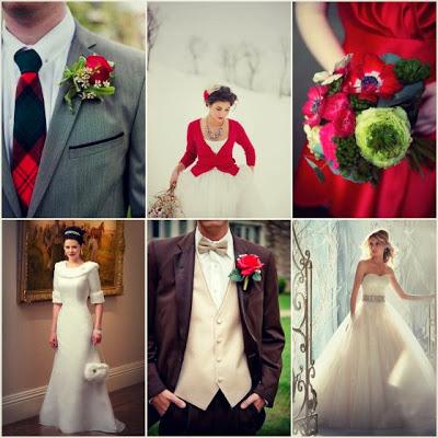 Christmas wedding inspiration