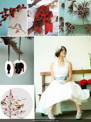 Christmas wedding inspiration