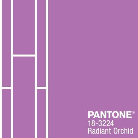 Pantone e il colore del 2014: benvenuto Radiant Orchid!